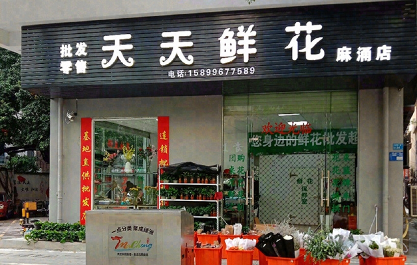 天天鲜花店图片
