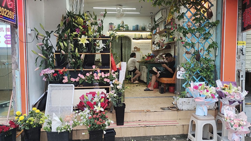 千千鲜花店图片