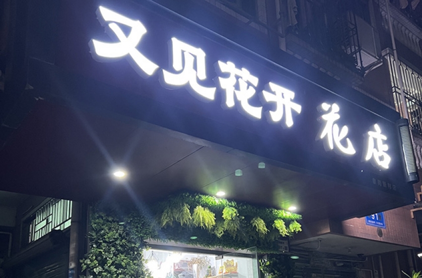 又见花开鲜花店图片