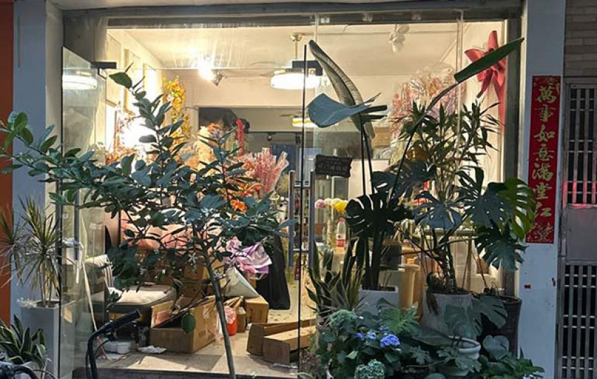 诗晴花意鲜花店图片