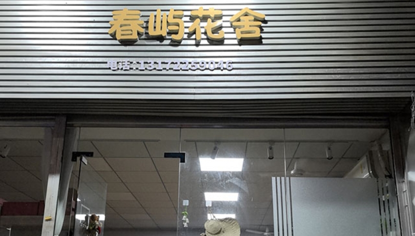 春屿花店图片