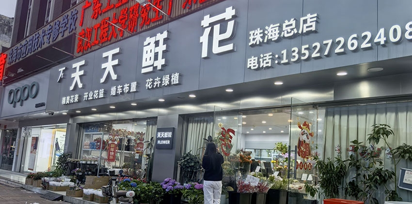 天天鲜花店图片